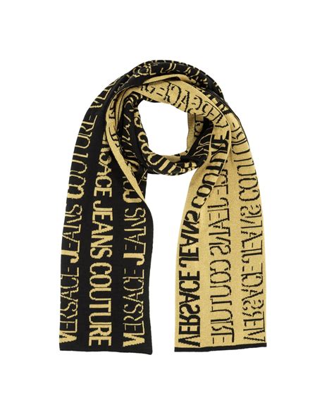 шарф versace full logo|Versace scarf.